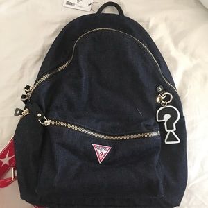 Guess denim backpack